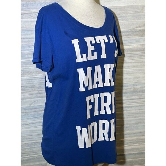 Victoria's Secret S-P PINK Fireworks Tee - Picture 11 of 13